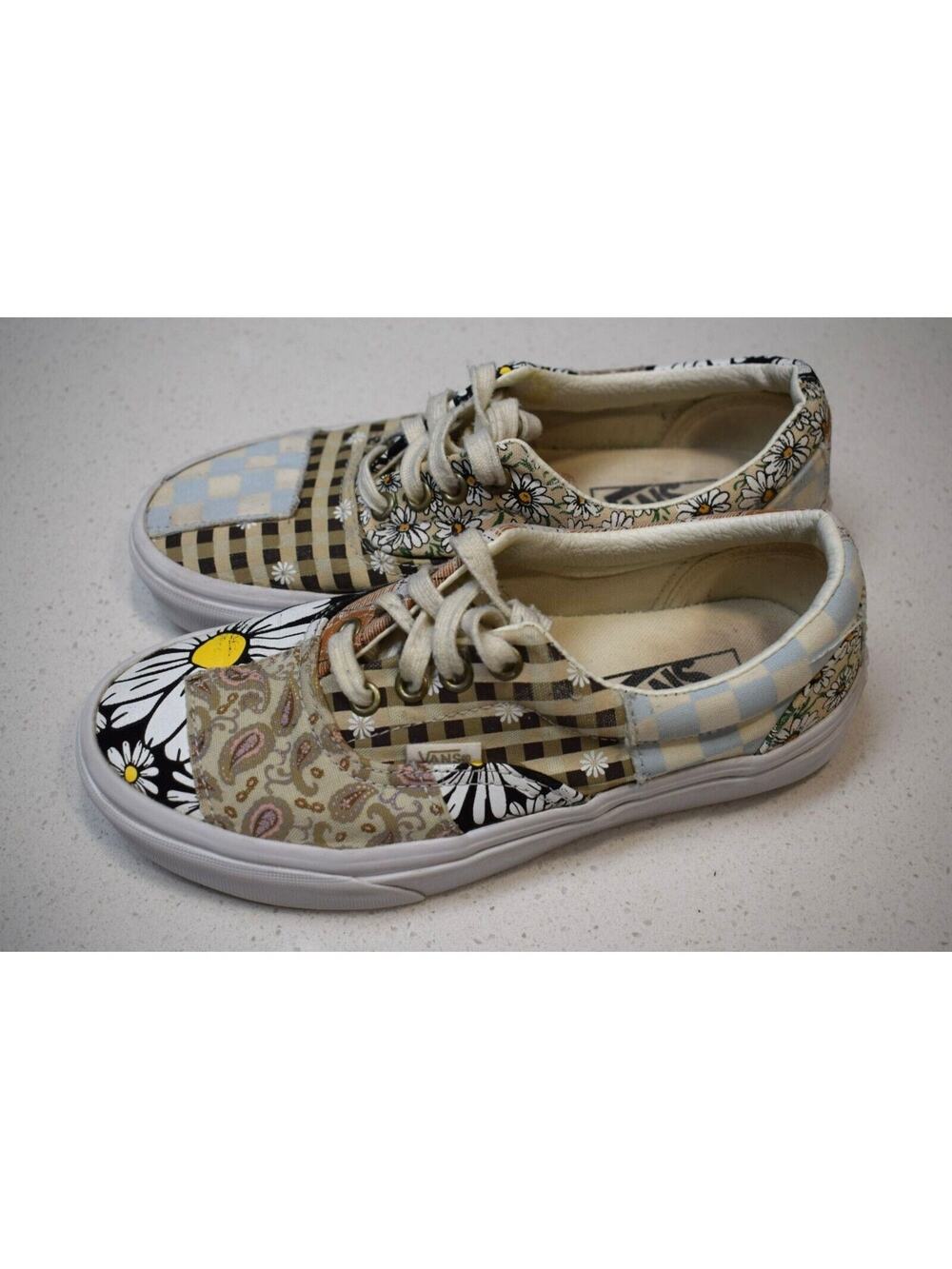 Vans Meadow Patchwork ERA Sneakers Women's Size 6 Men's Size 4.5